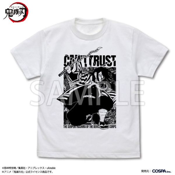 COSPA  伊黒小芭内 蛇の呼吸 白色 T恤 預購26年04月1220 