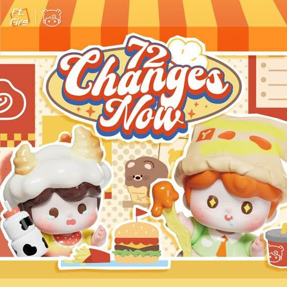 001_FT.FIRE YOYO 72 Changes,Now!シリーズ ミニトレーディングフィギュア 1中盒15入 預購26年1月1203 