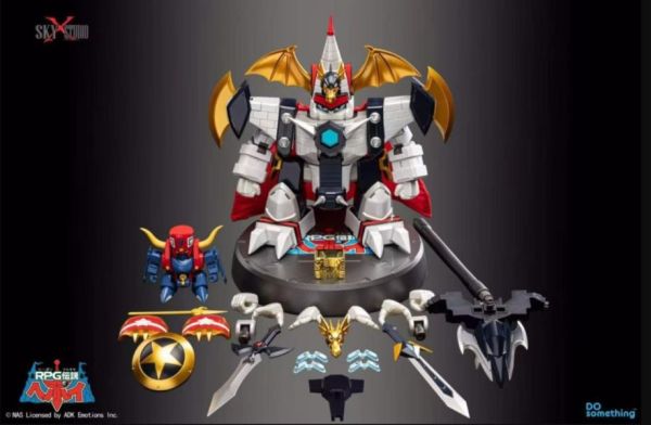 至尊勇者 Dragon Castle限定白色飛龍城堡連MD騎士達伽龍 合金可動 預購25年10月0819 