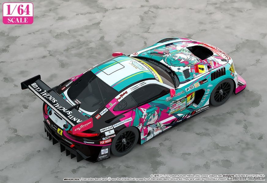 日版Good Smile 1/64 Racing 初音未來 AMG 2025開幕戦Ver. 預購25年09月 0515 
