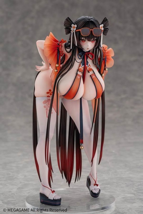 KAWA DESIGN ダイブロスコア交錯戦線 マレルージュ 落梅の宴(水濡れVer.) 1/6スケール塗装済完成品フィギュア 預購27年04月1120 