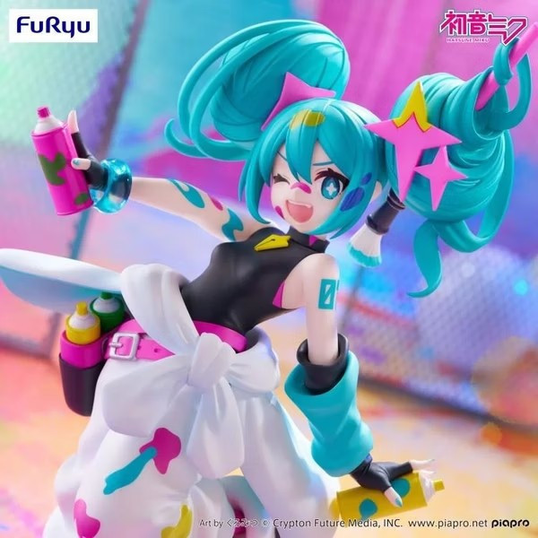 Furyu 景品 初音未來 Paint Girl 塗鴉少女 預購25年09月 0510 