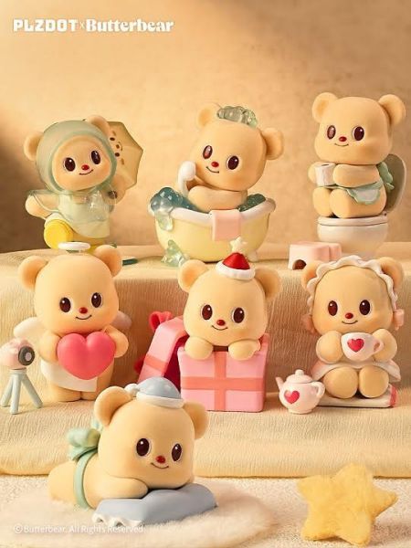 014_バターくま ゆったり時間シリーズ ブラインドボックスフィギュア  1中盒6入 預購25年09月0827 