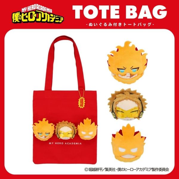 我的英雄學院 大頭徽章托特包 奮進人 霍克斯 預購26年02月1124 