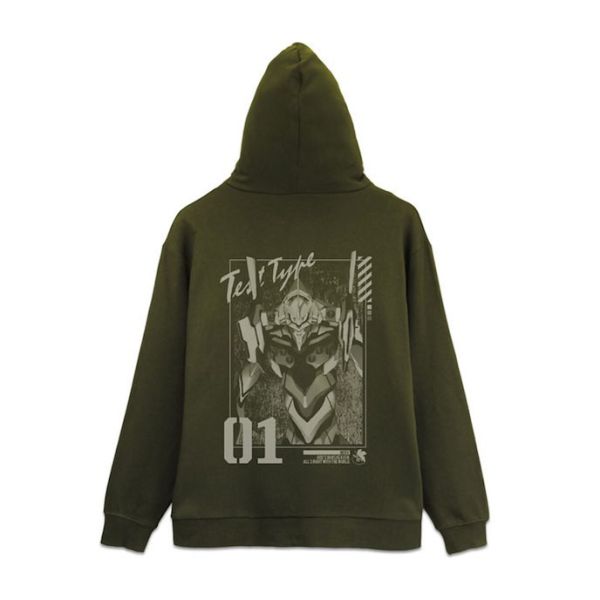 COSPA  初號機 墨綠色 連帽拉鏈外套 預購26年03月1115 