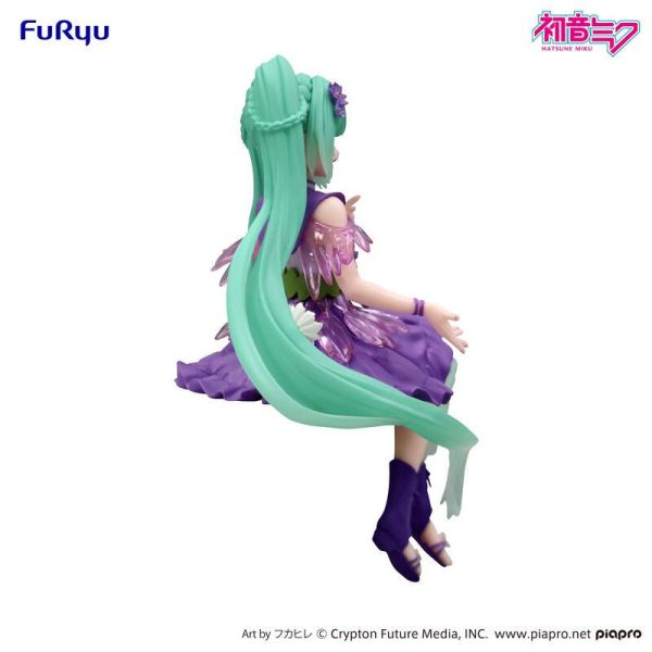 Furyu 景品 初音未來 泡麵蓋  紫色波斯菊花仙子Ver. 預購25年09月 0510 