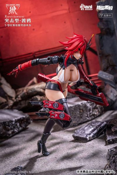 日版 大漫匠 核金重建 狼犬部隊 突擊型.渡鴉 1/9 可動完成品 預購25年12月 0820 