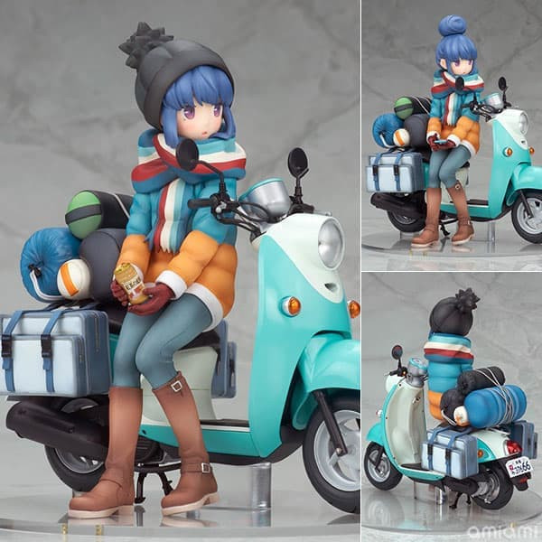 1/10 搖曳露營 志摩凜with速克達機車(完成品)(再販) 預購26年08月1027 