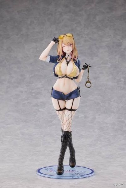 008_Hanabee ギャル婦警さん 小鳥遊アリサ 1/6スケール塗装済完成品フィギュア 通常版 預購26年07月1121 