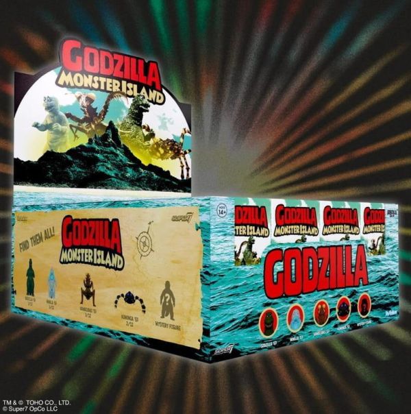 東寶 哥吉拉 昭和 Monster island 盲盒 Wave 13 1中盒12入  預購26年04月0323 