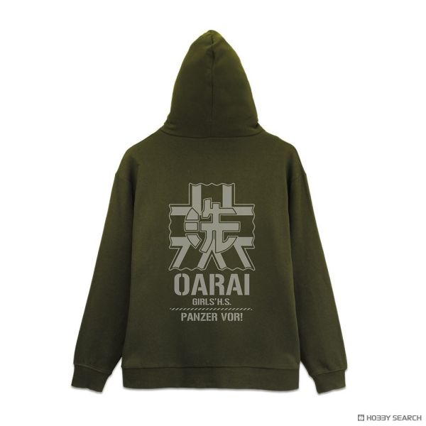 COSPA  大洗女子学園 墨綠色連帽拉鏈外套 預購26年02月1108 