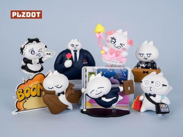 016_ネクタイ猫 私のような子猫シリーズ ブラインドボックスフィギュア 1中盒6入 預購25年09月0827 