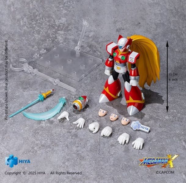 E.B.S. 無比例 14.5cm 洛克人X 傑洛 可動 EBM0170 預購27年03月0221 