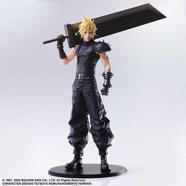 FF7 重製版 Static Arts 克勞德(完成品)(再販) 預購25年11月0616 
