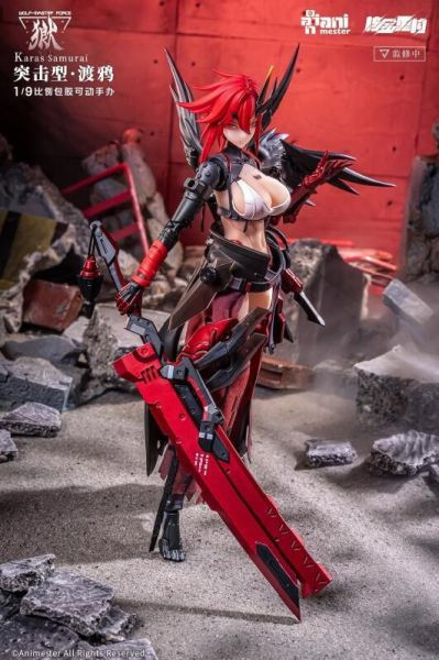 日版 大漫匠 核金重建 狼犬部隊 突擊型.渡鴉 1/9 可動完成品 預購25年12月 0820 
