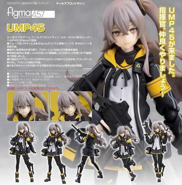 figma ドールズフロントライン UMP45 預購26年06月1106 