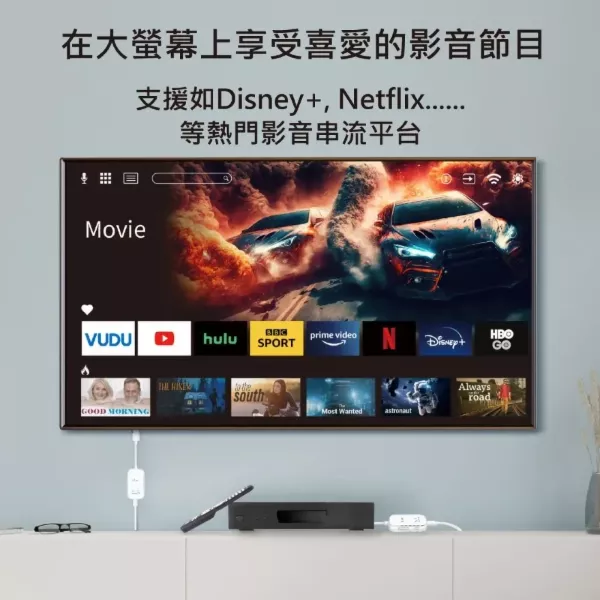 EZCast Pocket 4K 無線投影傳輸器套組 HDMI/TypeC雙版本可選 EZCast Pocket 4K 無線投影傳輸器套組 HDMI/TypeC雙版本可選,無線投影器,投影棒,手機同屏, 會議室無線投影器, EZCast Pocket 4K