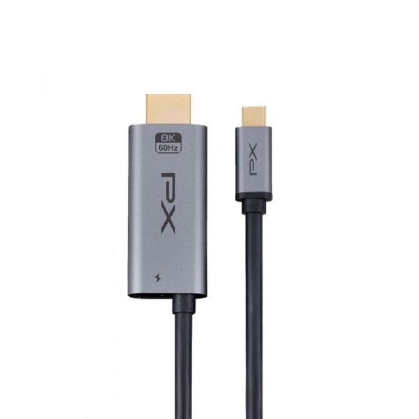 8K 手機同屏線｜Type‑C to HDMI 轉接線｜PD快充｜8K@60 / 4K@120｜手機投影電視線｜2米｜PX MHC‑200C PRO 8K 手機同屏線,Type C to HDMI,手機轉電視線,8K 轉接線,4K120 投影線,USB‑C HDMI 轉換,手機投影電視,Android 投影線,PD 快充投影線,8K HDMI 轉接,PX MHC‑200C PRO 8K手機同屏線,PX MHC‑200C PRO