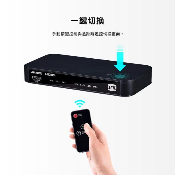 大通 PX HA2‑320eS｜4K HDMI 3埠影音分離器｜會議/家庭劇院/多設備切換｜HDR/ARC 支援 大通 HA2‑320eS,PX HDMI 分離器,4K HDMI 3進,HDMI 音訊分離,HDMI 切換器, HDMI 分配器, ARC 音訊回傳,HDR HDMI 分離器,會議室 HDMI 切換,家庭劇院 HDMI,多設備 HDMI 切換,HDMI 光纖音訊輸出,HDMI 影音分離器,4K HDR 分配器,PS5 HDMI 切換,投影機 HDMI 分離,Soundbar 音訊分離