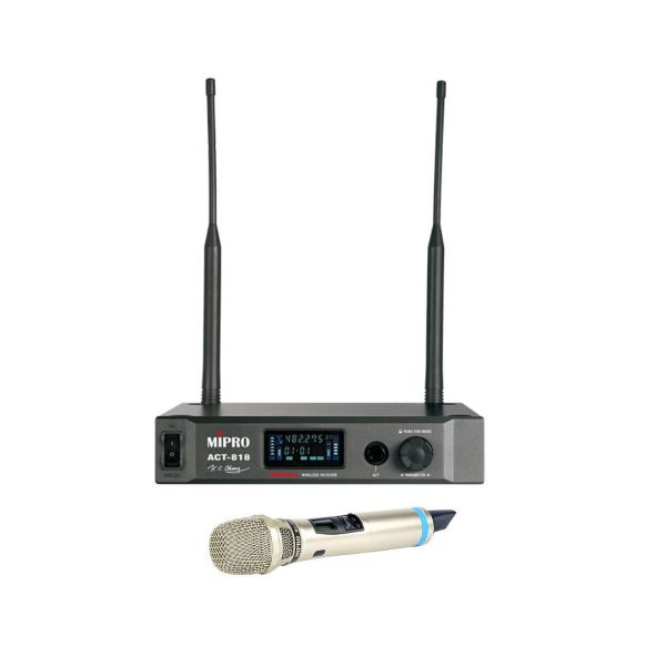 MIPRO ACT-818 UHF數位寬頻單頻道無線麥克風主機組 無線麥克風, mipro無線麥克風,台灣製麥克風,米波羅無線麥克風,雙頻道無線麥克風, MIPRO ACT-818 UHF數位寬頻單頻道無線麥克風主機組, MIPRO ACT-818, 會議麥克風, 教學麥克風, 無線麥克風安裝