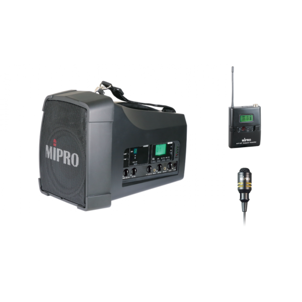 MIPRO MA-200 單頻道旗艦型無線喊話器 MIPRO MA-200  單頻道旗艦型無線喊話器, mipro ma-200, mipro無線擴音機, 移動式擴音機, 移動式音響, 小金剛, 小蜜蜂, 喊話器