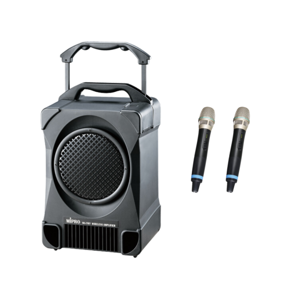 MIPRO MA-707 經典型無線擴音機 MIPRO MA-707 經典型無線擴音機, mipro ma-707, mipro無線擴音機, 移動式擴音機, 移動式音響, 小金剛, 小蜜蜂, 喊話器