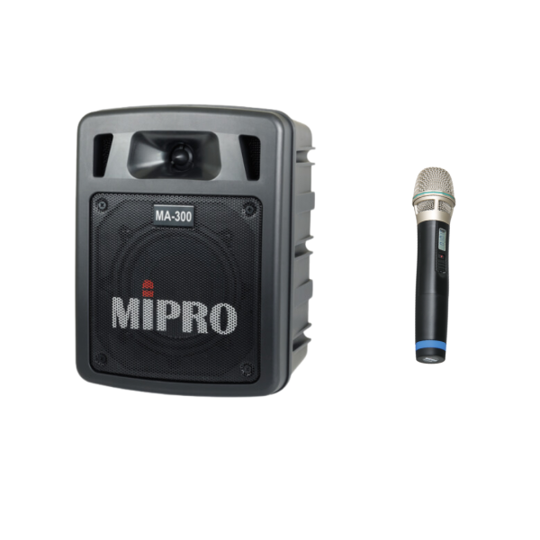 MIPRO MA-300 單頻道迷你無線喊話器 MIPRO MA-300  單頻道迷你無線喊話器, mipro ma-300, mipro無線擴音機, 移動式擴音機, 移動式音響, 小金剛, 小蜜蜂, 喊話器