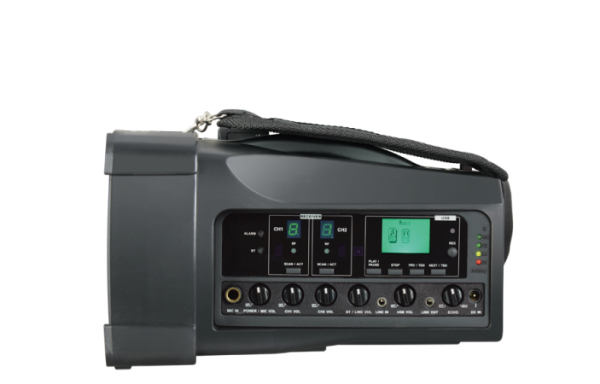 MIPRO MA-100D 雙頻道迷你無線喊話器 MIPRO MA-100D 雙頻道迷你無線喊話器, mipro ma-100D, mipro無線擴音機, 移動式擴音機, 移動式音響, 小金剛, 小蜜蜂, 喊話器