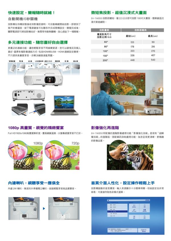 EPSON  EH-TW840 住商兩用高亮彩投影機 投影機,EPSON 投影機, EPSON  EH-TW840 住商兩用高亮彩投影機, EPSON  EH-TW840, 無線投影機, 投影機安裝, 商用投影機, 投影機推薦, 投影機廠商, 會議室投影機, 高亮度投影機, 雷射投影機, 劇院投影機