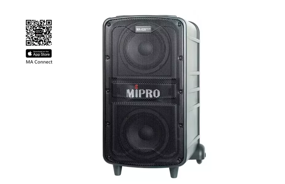 MIPRO MA-828 PLUS｜旗艦升級版無線擴音機｜教學/會議/活動專用｜290W MTM 雙音路喇叭｜支援手機 App 遠端控制 MIPRO MA-828 PLUS,MA-828 PLUS,MIPRO 擴音機,無線擴音機,教學擴音機,會議擴音設備,活動擴音器,手機 App 擴音機,290W 擴音機,MTM 雙音路喇叭,大功率擴音機,行動擴音機,戶外擴音設備