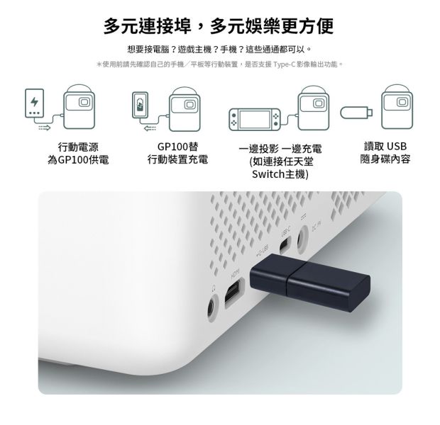 BenQ LED 智慧行動投影機 GP100 投影機,benq投影機, BenQ LED 智慧行動投影機 GP100, Benq GP100, 雷射投影機, 露營投影機, 家用投影機, 劇院投影機, 微型投影機, 無線投影機, google tv投影機