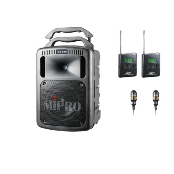 MIPRO MA-708 豪華型無線擴音機 MIPRO MA-708 豪華型無線擴音機, mipro ma-708, mipro無線擴音機, 移動式擴音機, 移動式音響, 小金剛, 小蜜蜂, 喊話器