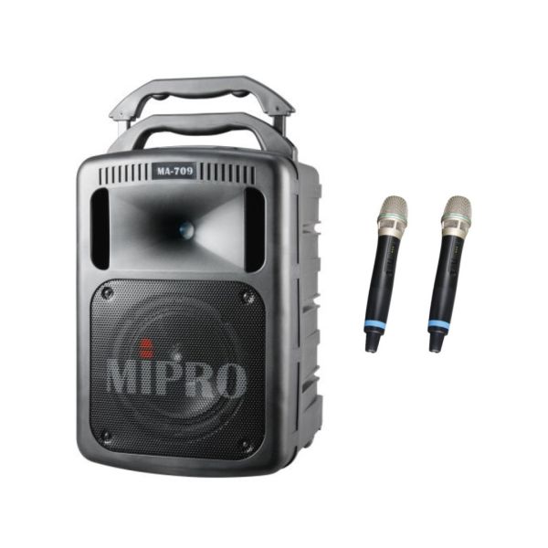 MIPRO MA-709 豪華型手提式無線擴音機 MIPRO MA-709 豪華型無線擴音機, mipro ma-709, mipro無線擴音機, 移動式擴音機, 移動式音響, 小金剛, 小蜜蜂, 喊話器, 手提式擴音機, 無線擴音設備, MIPRO MA-709 使用評價, 擴音機推薦