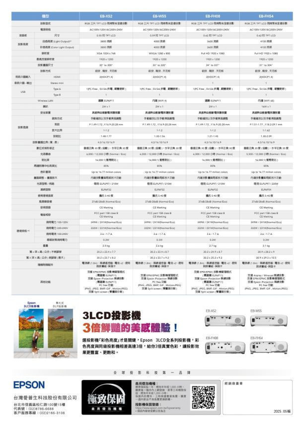 EPSON EB-W55 高亮彩商用投影機 投影機,EPSON投影機, EPSON EB-W55 高亮彩商用投影機, EPSON EB-W55 , 無線投影機, 投影機安裝, 商用投影機, 投影機推薦, 投影機廠商