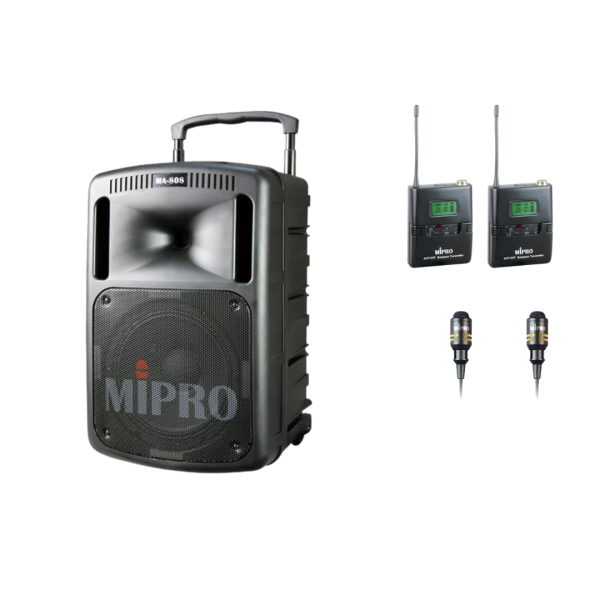 MIPRO MA-808 旗艦型手提式無線擴音機 MIPRO MA-808 旗艦型手提式無線擴音機, mipro ma-808, mipro無線擴音機, 移動式擴音機, 移動式音響, 小金剛, 小蜜蜂, 喊話器