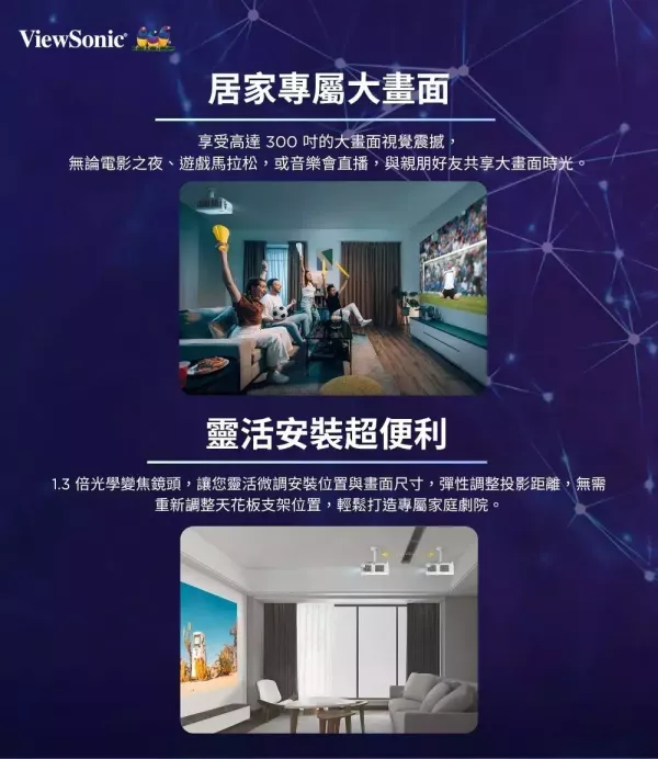 VIEWSONIC LX750‑4K｜4K UHD 雷射投影機｜4000 ANSI｜Google TV 智慧投影｜高亮度｜家庭劇院首選 VIEWSONIC 4K 投影機 ,4K 雷射投影機,4000 ANSI 投影機,Google TV 投影機,短焦投影機,家庭劇院投影機,會議室投影機,高亮度投影機,雷射光源投影機,VIEWSONIC 雷射投影,4K UHD 投影,HDR投影機,教室投影機,商務投影機,Netflix投影機,VIEWSONIC LX750‑4K 4K UHD 雷射投影機