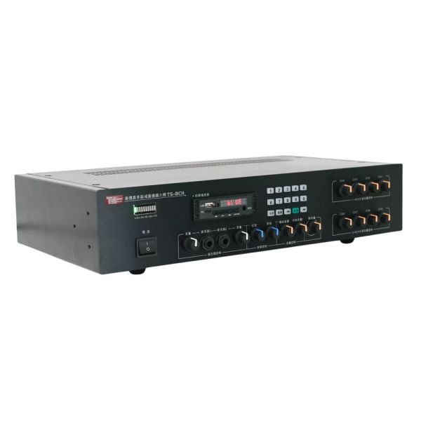TenSonic TS-8CH 商用分區擴大機 TenSonic TS-8CH 商用分區擴大機, 廣播擴大機,卡拉OK擴大機,綜合擴大機, TenSonic TS-8CH, 擴大機安裝, 廣播設備, 商用擴大機, 分區擴大機, 餐廳用擴大機