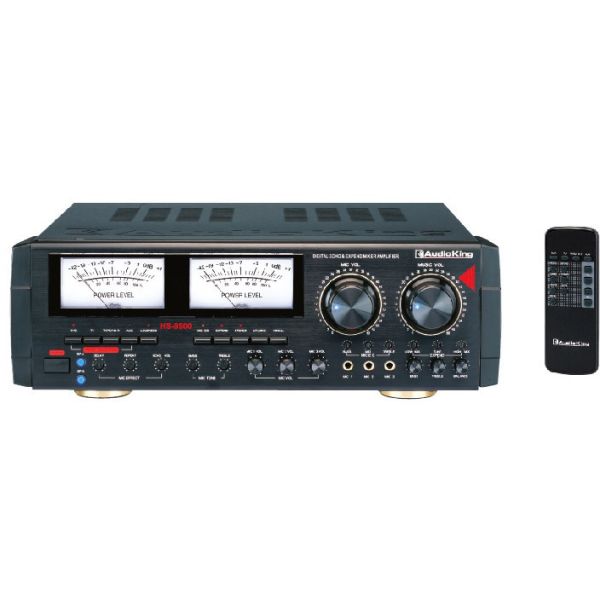 AudioKing HS-9500 專業/家庭兩用擴大機 (250W+250W) AudioKing HS-9500 專業/家庭兩用擴大機 (250W+250W), 廣播擴大機,卡拉OK擴大機,綜合擴大機,AudioKing HS-9500, AudioKing擴大機, 擴大機安裝, 廣播設備