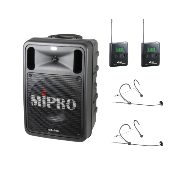MIPRO MA-505 精華型無線擴音機 MIPRO MA-505 精華型無線擴音機, mipro ma-505 mipro無線擴音機, 移動式擴音機, 移動式音響, 小金剛, 小蜜蜂, 喊話器