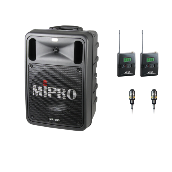 MIPRO MA-505 精華型無線擴音機 MIPRO MA-505 精華型無線擴音機, mipro ma-505 mipro無線擴音機, 移動式擴音機, 移動式音響, 小金剛, 小蜜蜂, 喊話器