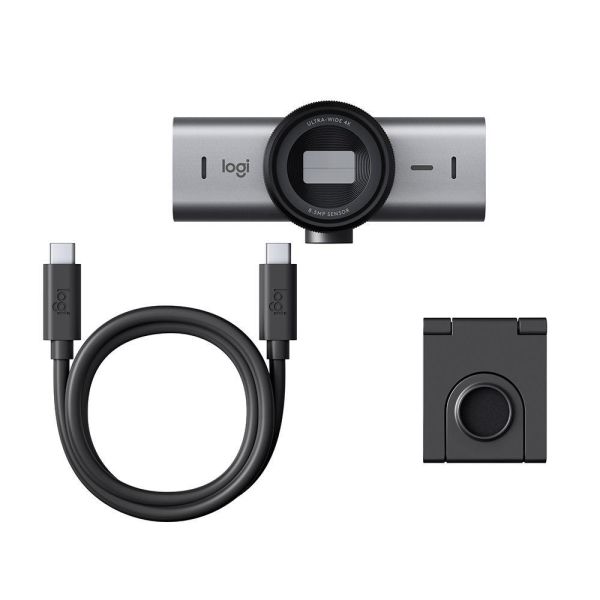 Logitech 羅技 VC Brio Pro 705 商務網路攝影機｜4K｜AI 自動取景｜低光源補償｜企業視訊會議｜石墨黑 Logitech Brio Pro 705, 羅技 Brio Pro 705,Logitech 商務攝影機,4K 網路攝影機,視訊攝影機推薦,企業視訊設備,Zoom 攝影機,Teams 攝影機,USB‑C 攝影機,低光源補償攝影機,AI 自動取景攝影機,羅技視訊會議設備