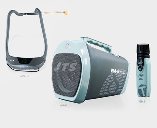 JTS WA-8 多功能無線手提擴音系統 無線麥克風, jts無線麥克風,台灣製麥克風, 無線擴音系統,擴音喇叭,無線麥克風擴音, 街頭藝人擴音設備,戶外擴音喇叭, 便攜式無線擴音設備, JJTS WA-8 多功能無線手提擴音系統