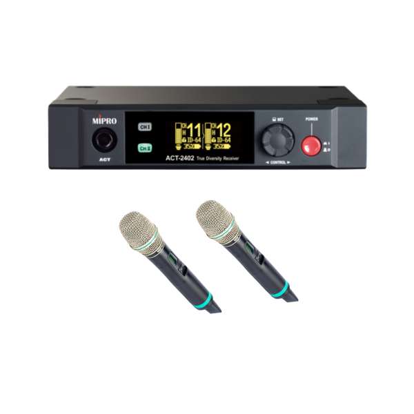 MIPRO ACT-2402  2.4 GHz數位雙頻道無線麥克風主機組 無線麥克風, mipro無線麥克風,台灣製麥克風,米波羅無線麥克風,雙頻道無線麥克風, MIPRO ACT-2402 2.4 GHz數位雙頻道無線麥克風主機組,  MIPRO ACT-2402