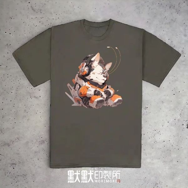 【MoreIdeas / 打盹】重磅落肩款精梳棉T恤 T恤,落肩款T恤,重磅T恤,潮T,T-shirt