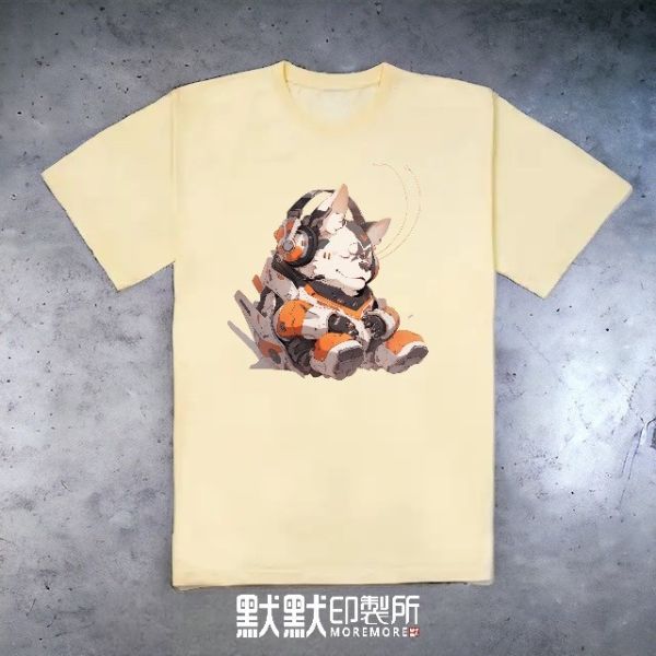 【MoreIdeas / 打盹】重磅落肩款精梳棉T恤 T恤,落肩款T恤,重磅T恤,潮T,T-shirt