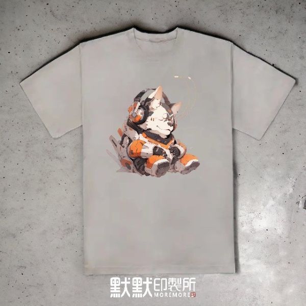 【MoreIdeas / 打盹】重磅落肩款精梳棉T恤 T恤,落肩款T恤,重磅T恤,潮T,T-shirt