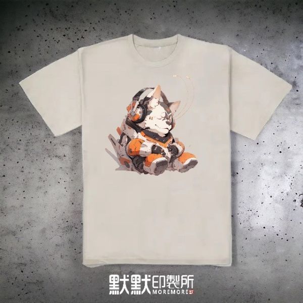 【MoreIdeas / 打盹】重磅落肩款精梳棉T恤 T恤,落肩款T恤,重磅T恤,潮T,T-shirt