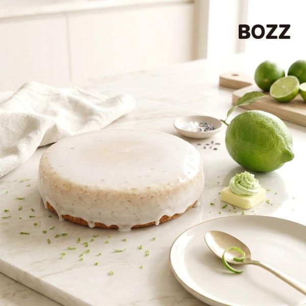 【母親節早鳥】8" 老奶奶檸檬蛋糕 (附1組6入盤叉+1把塑膠刀)-無蠟燭 