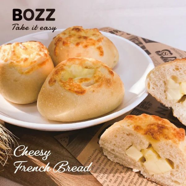 【BOZZ 環遊世界包組】法國/酸麵包/肉桂捲/起士法國/可頌 ( 5款各1袋，共5袋 ) 