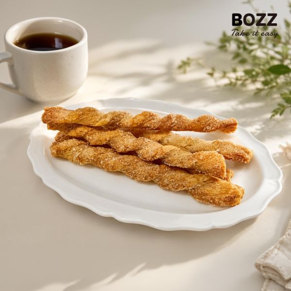 【BOZZ職人手工點心】酸種捲捲酥禮盒(14入/盒)-無提袋 